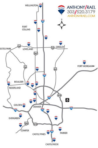 RE/MAX Alliance Colorado Office Locations : serving Colorado Front Range communities including Arvada, Aurora, Boulder, Brighton, Broomfield, Castle Pines, Castle Rock, Conifer, Denver, Evergreen, Fort Collins, Golden, Greeley, Highlands Ranch, Lakewood, Littleton, Longmont, Louisville, Loveland, Nederland, Parker, Thornton, Westminster and Wellington.